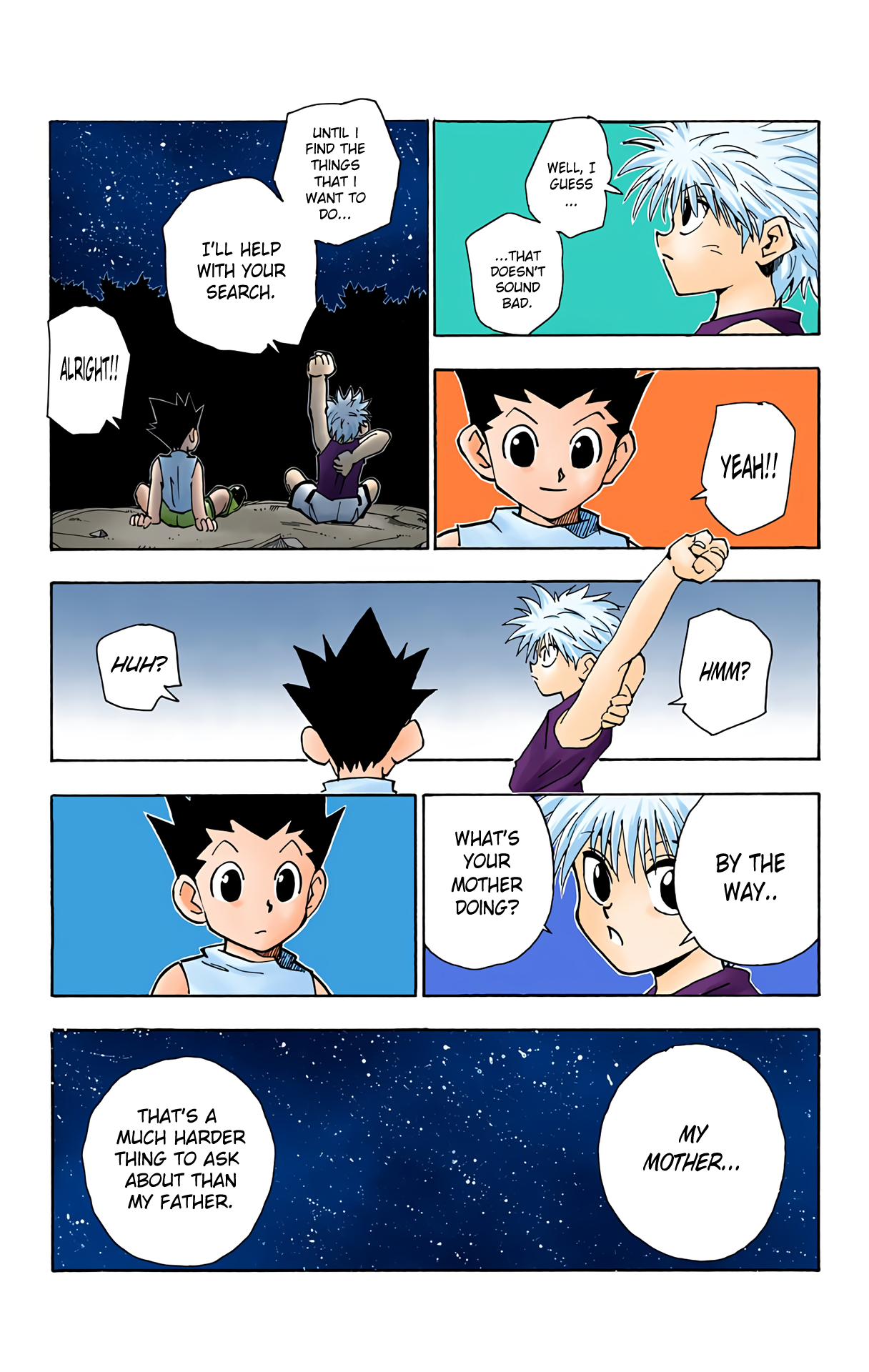 Halaman dari HUNTER x HUNTER (Official Colored) Chapter 64