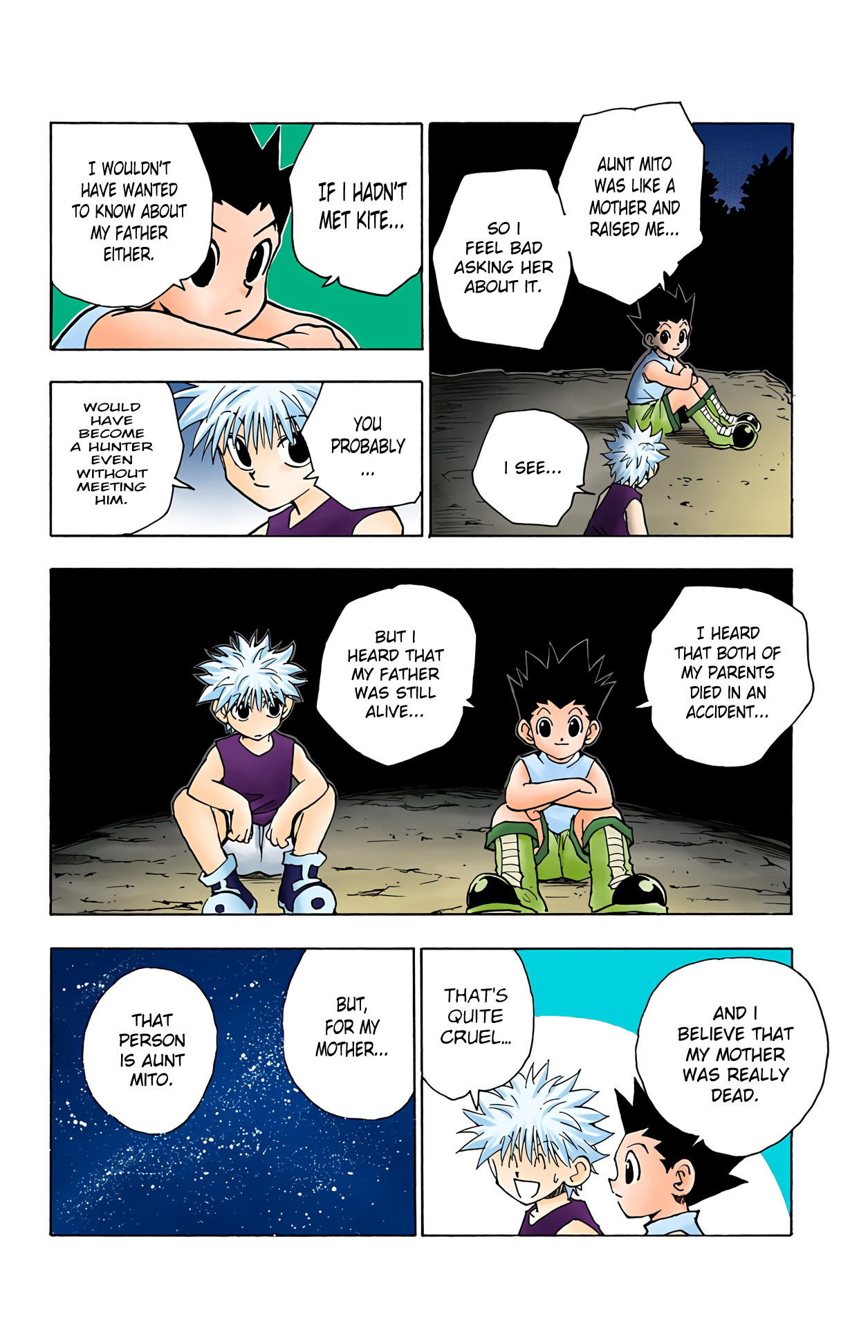 Halaman dari HUNTER x HUNTER (Official Colored) Chapter 64