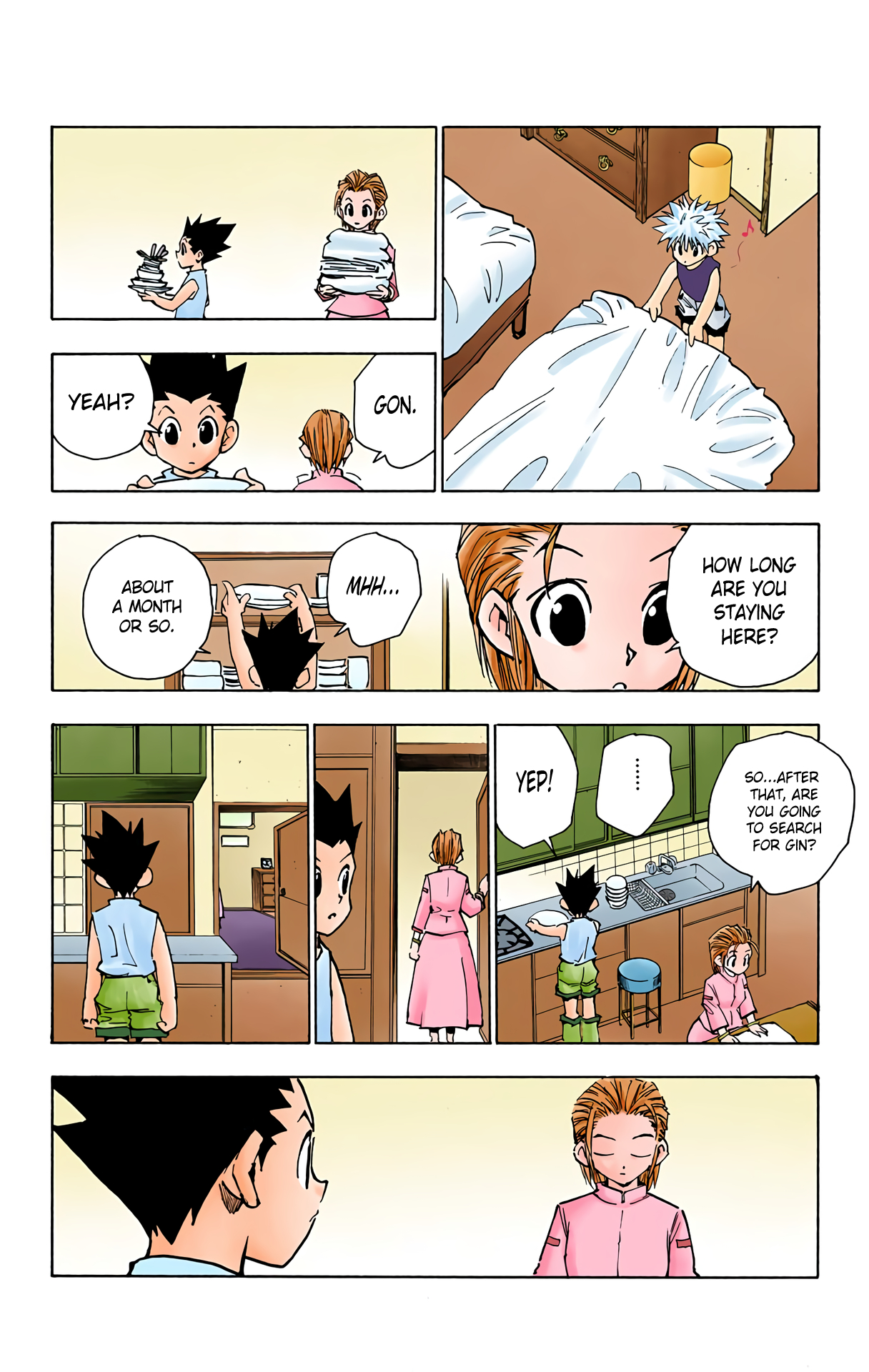 Halaman dari HUNTER x HUNTER (Official Colored) Chapter 64