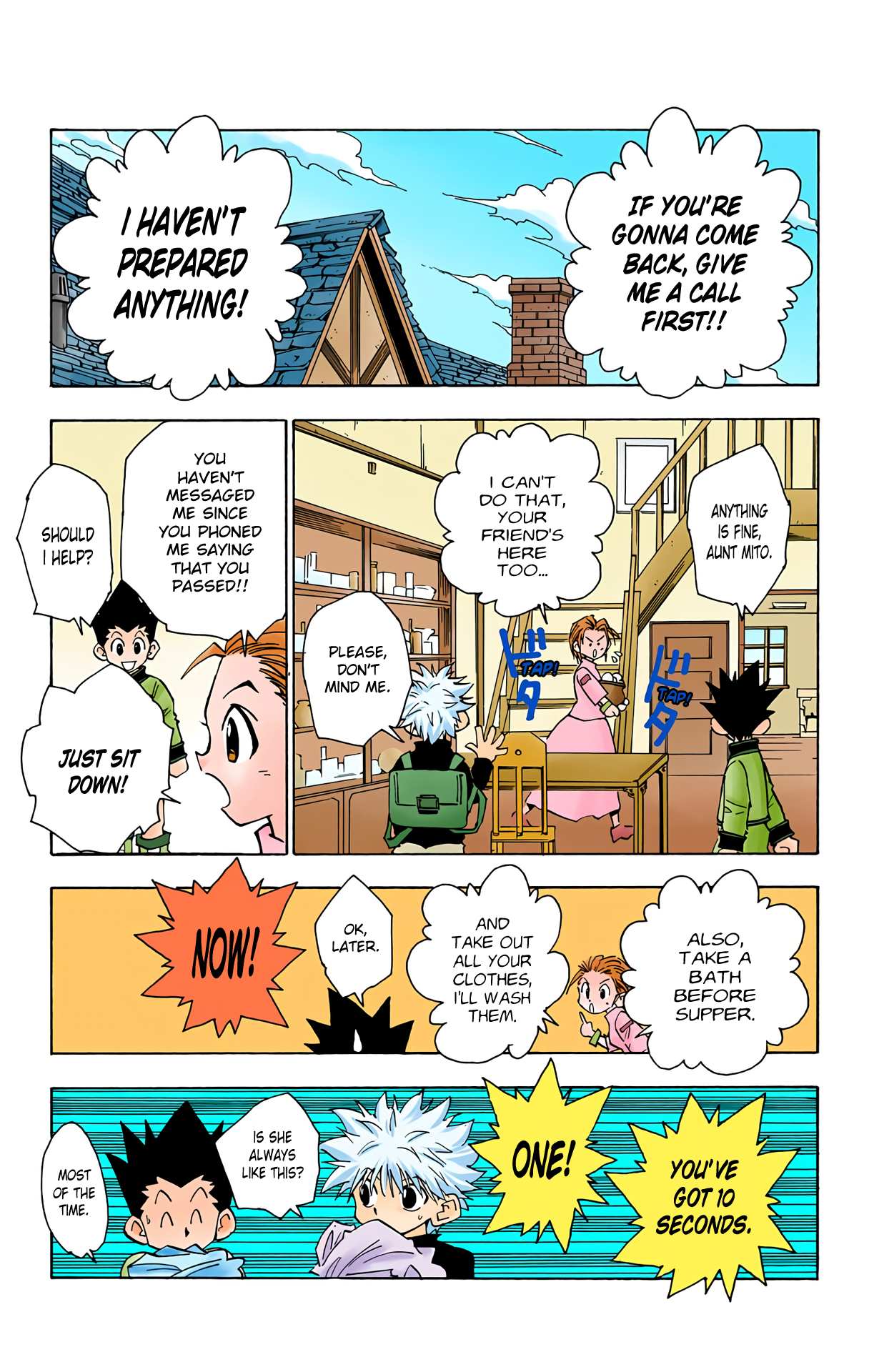 Halaman dari HUNTER x HUNTER (Official Colored) Chapter 64