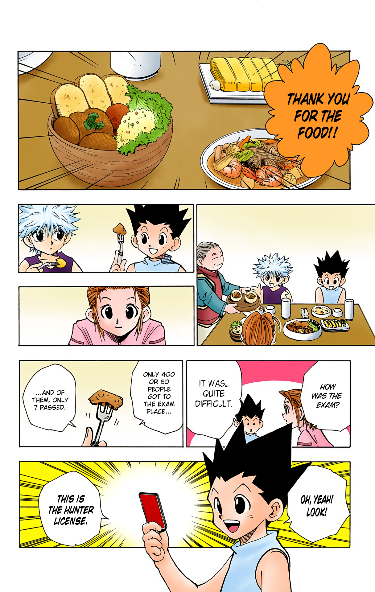 Halaman dari HUNTER x HUNTER (Official Colored) Chapter 64