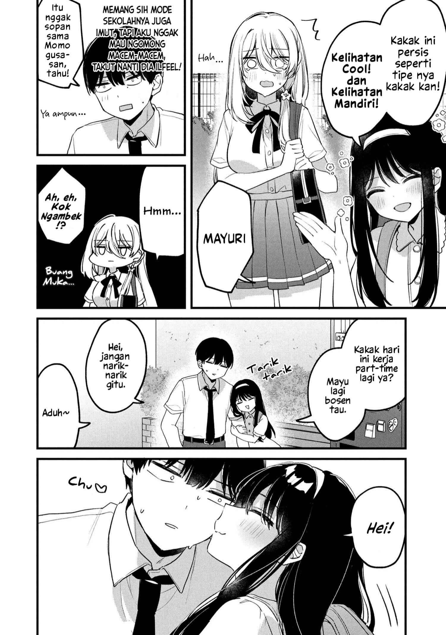 Momogusa-san ga Monogusasugiru!! Chapter 18 - halaman 9