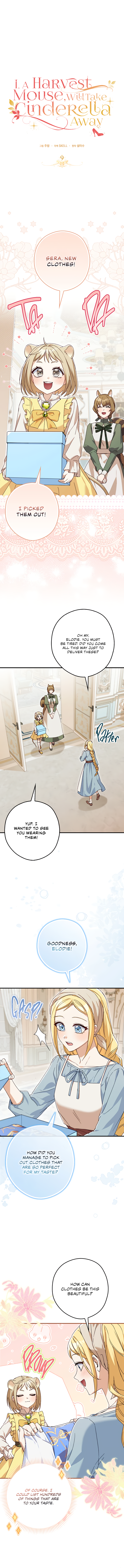 Halaman dari Cinderella's Pocket-Sized Protector Chapter 9