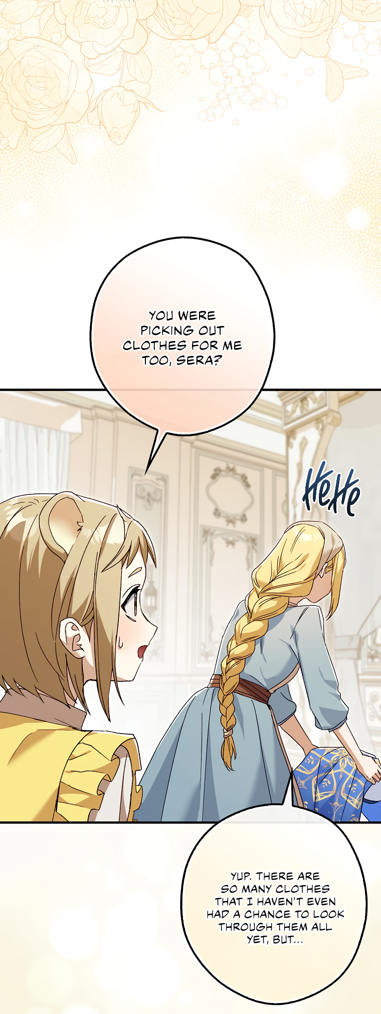 Halaman dari Cinderella's Pocket-Sized Protector Chapter 9