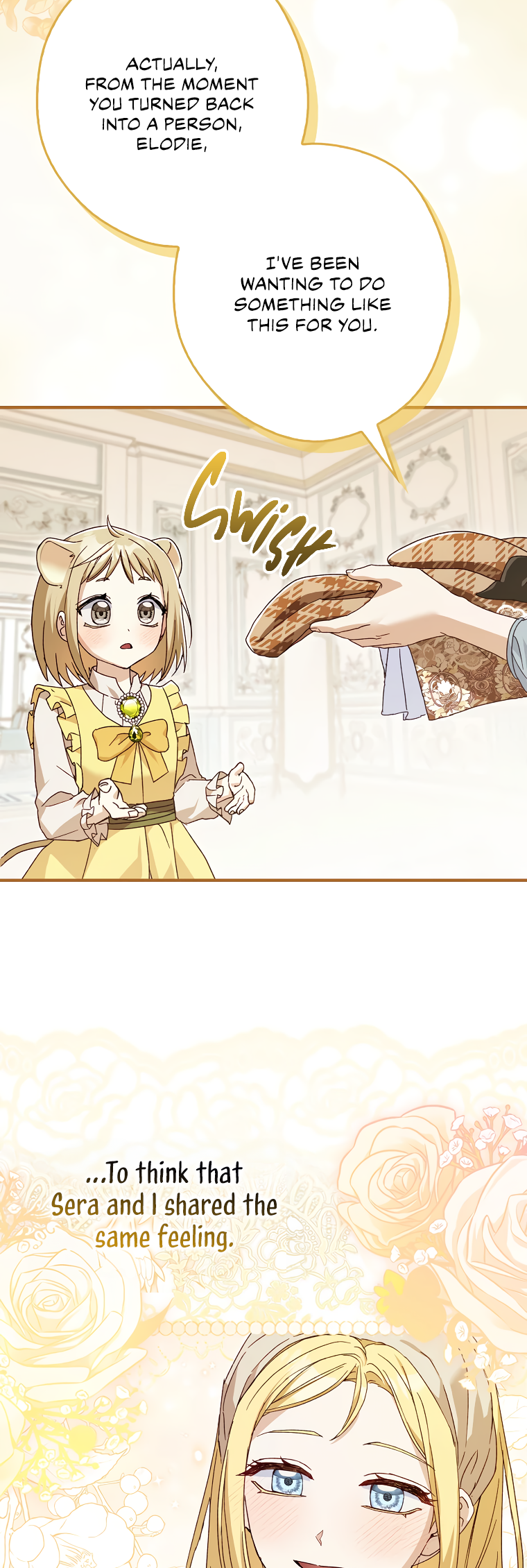 Halaman dari Cinderella's Pocket-Sized Protector Chapter 9