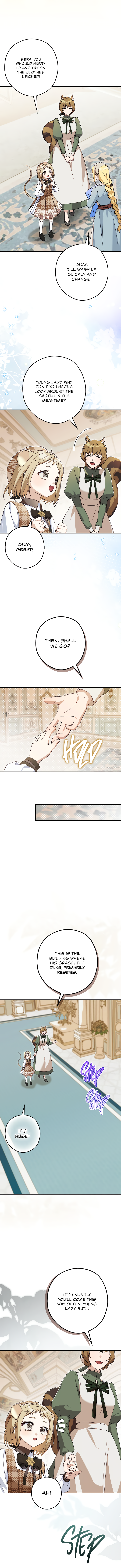 Halaman dari Cinderella's Pocket-Sized Protector Chapter 9