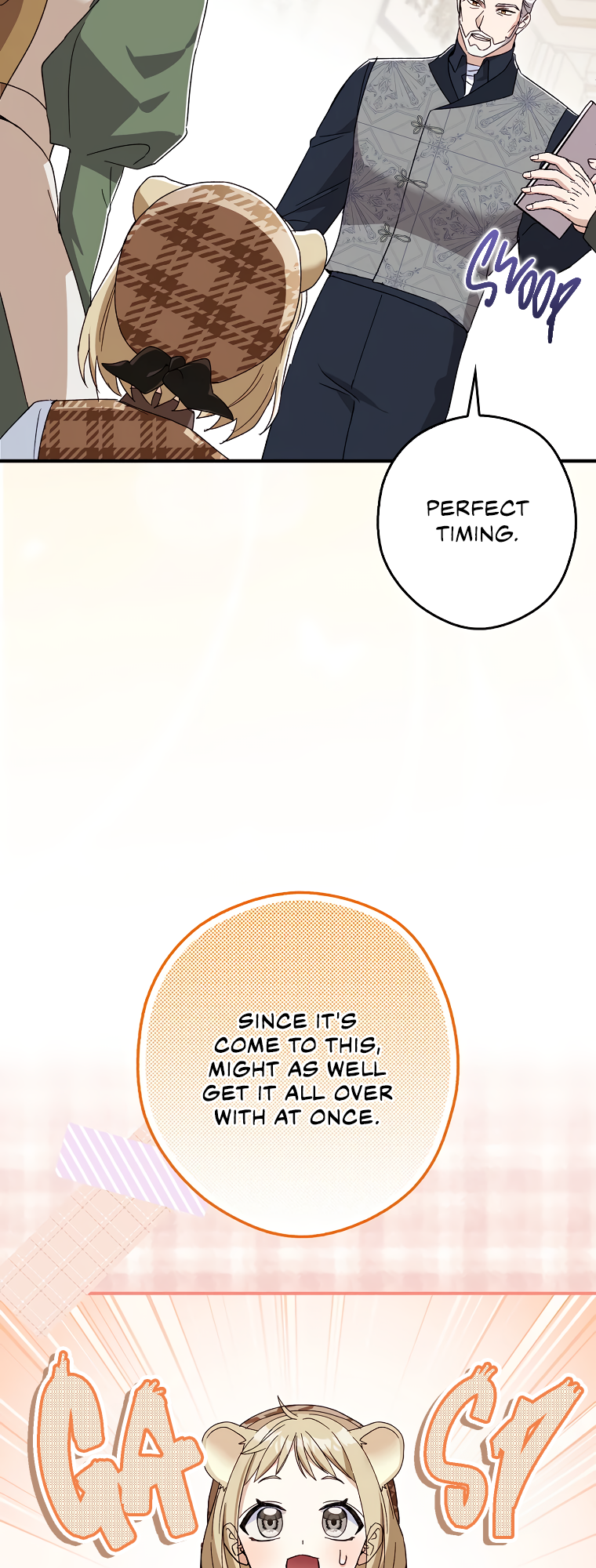 Halaman dari Cinderella's Pocket-Sized Protector Chapter 9