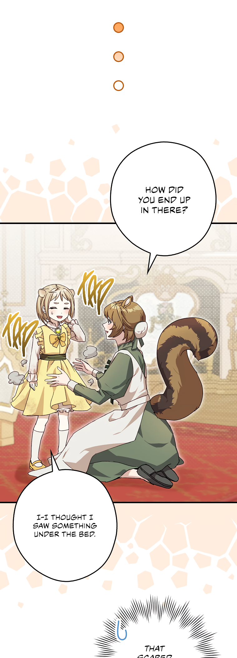 Halaman dari Cinderella's Pocket-Sized Protector Chapter 9