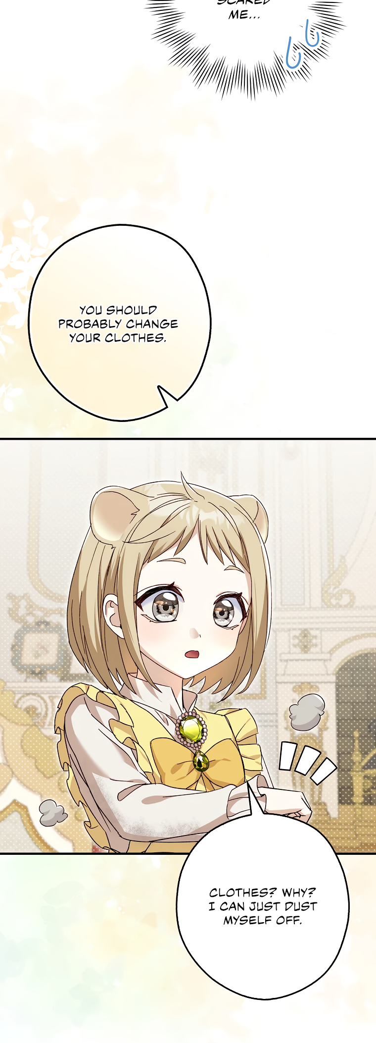 Halaman dari Cinderella's Pocket-Sized Protector Chapter 9