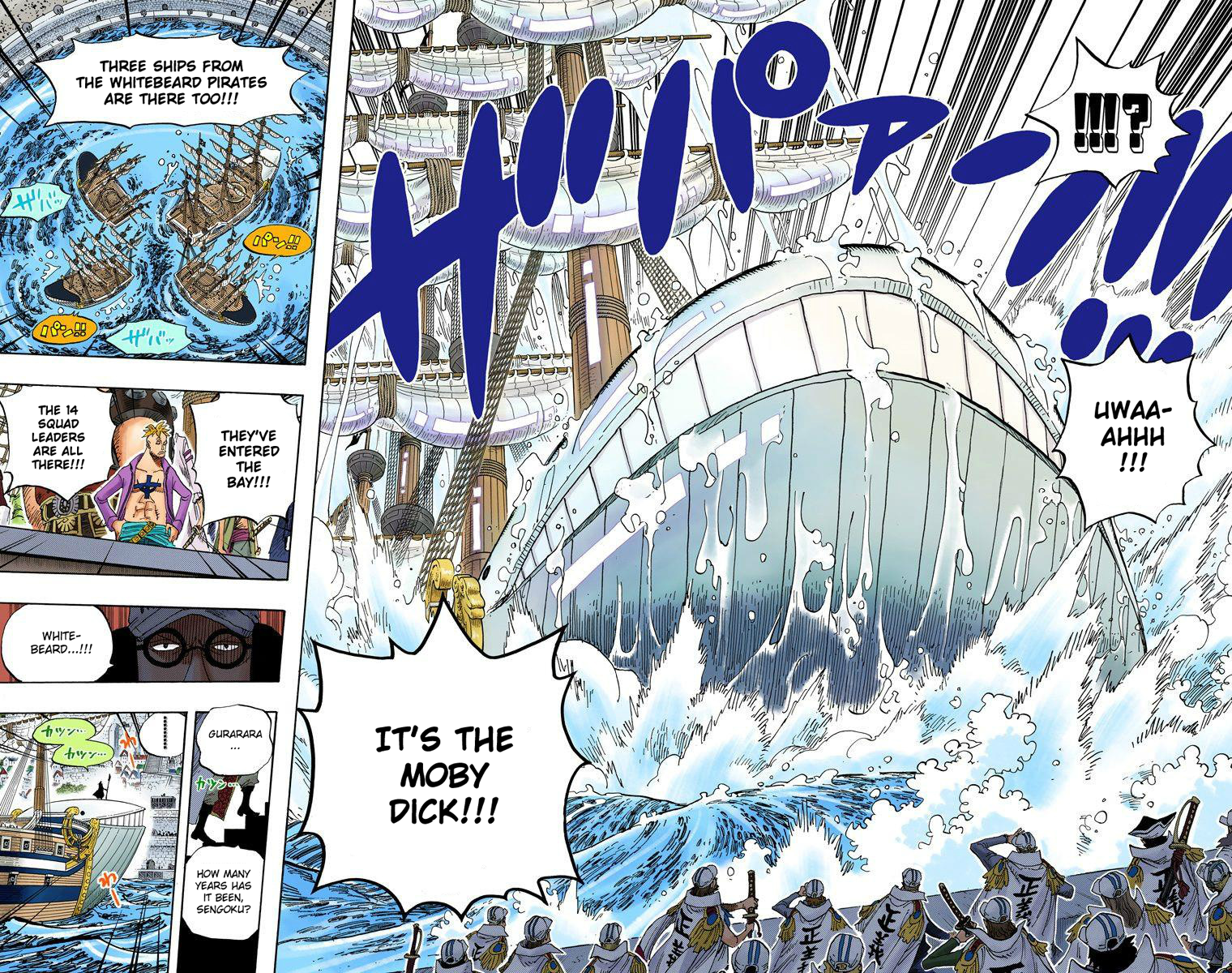 Halaman dari One Piece (Official Colored) Chapter 551
