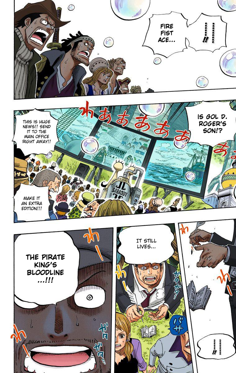 Halaman dari One Piece (Official Colored) Chapter 551