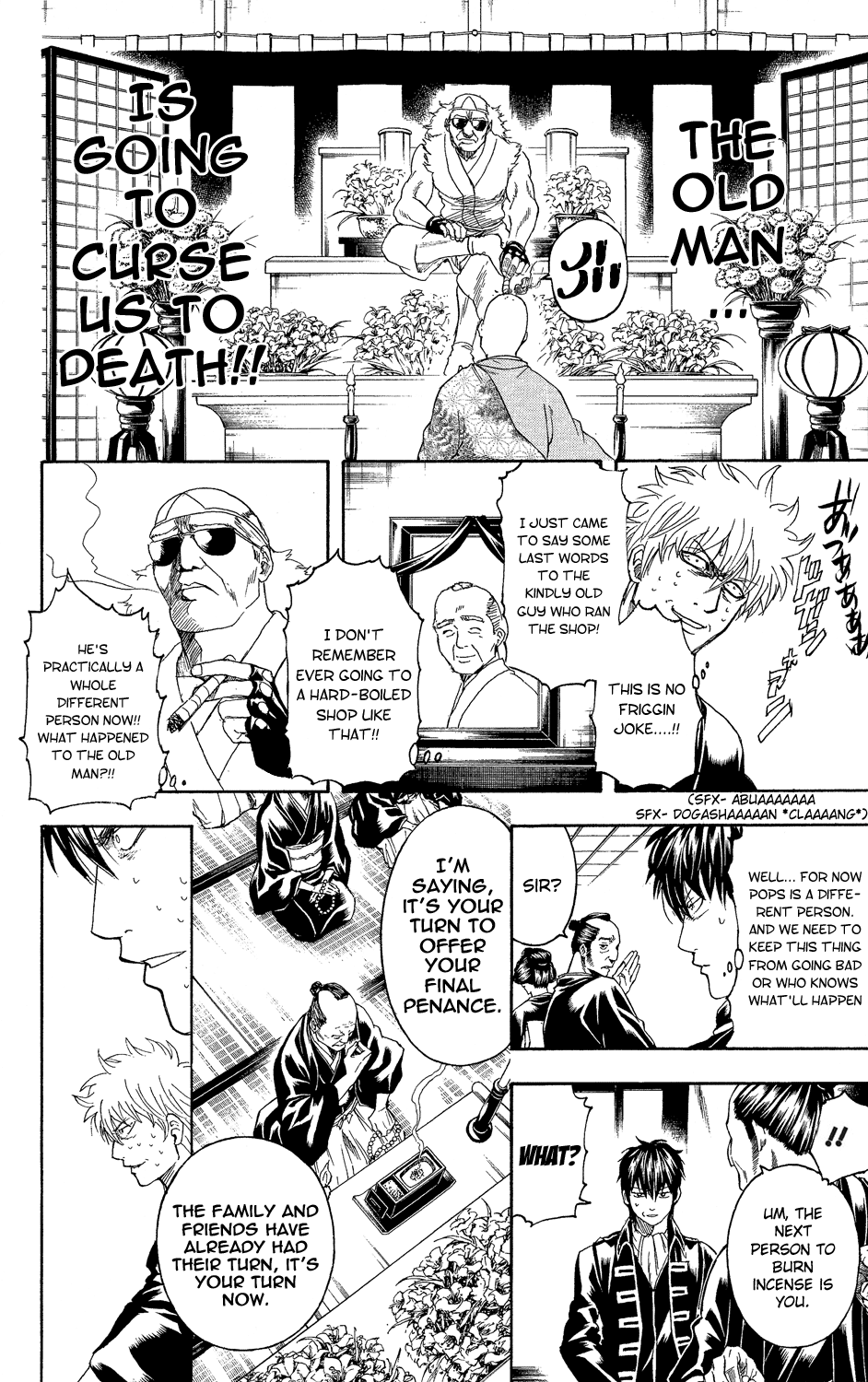 Halaman dari Gintama Chapter 316