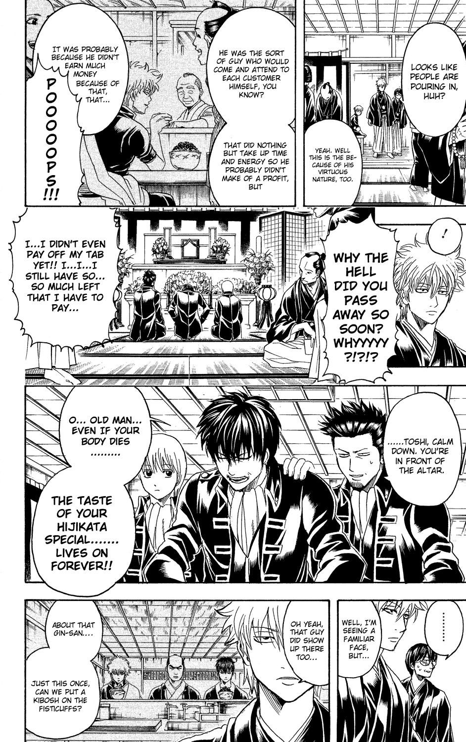 Halaman dari Gintama Chapter 316