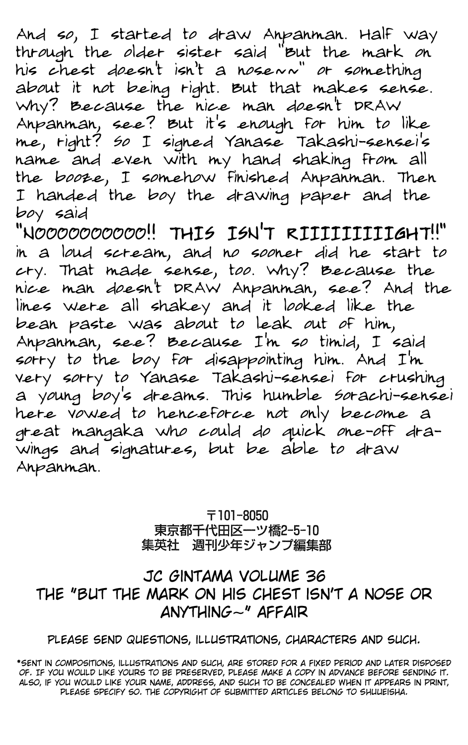 Halaman dari Gintama Chapter 316