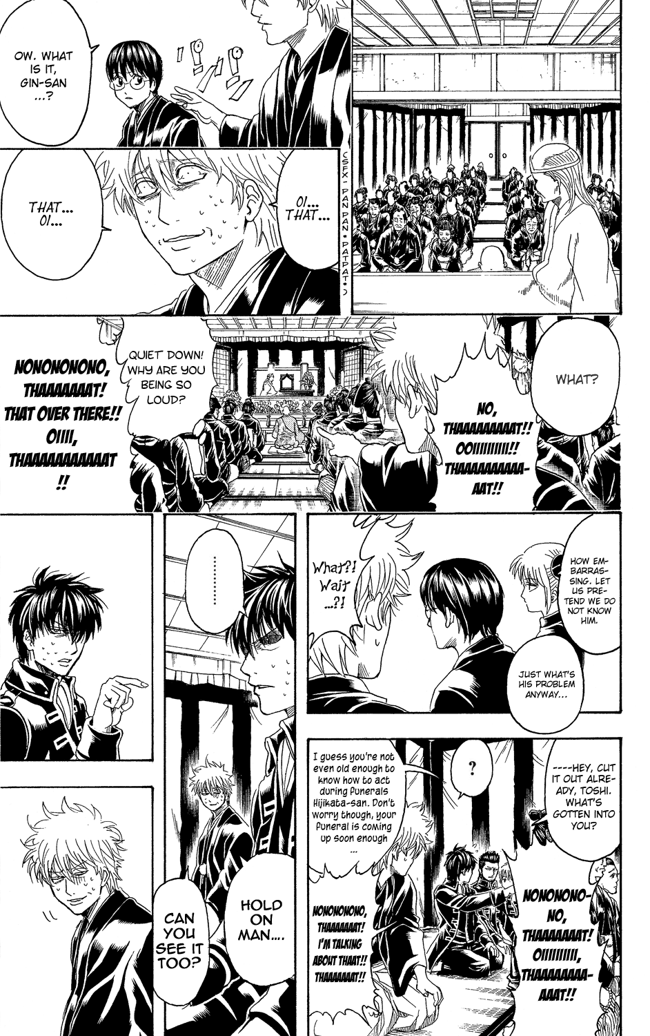 Halaman dari Gintama Chapter 316