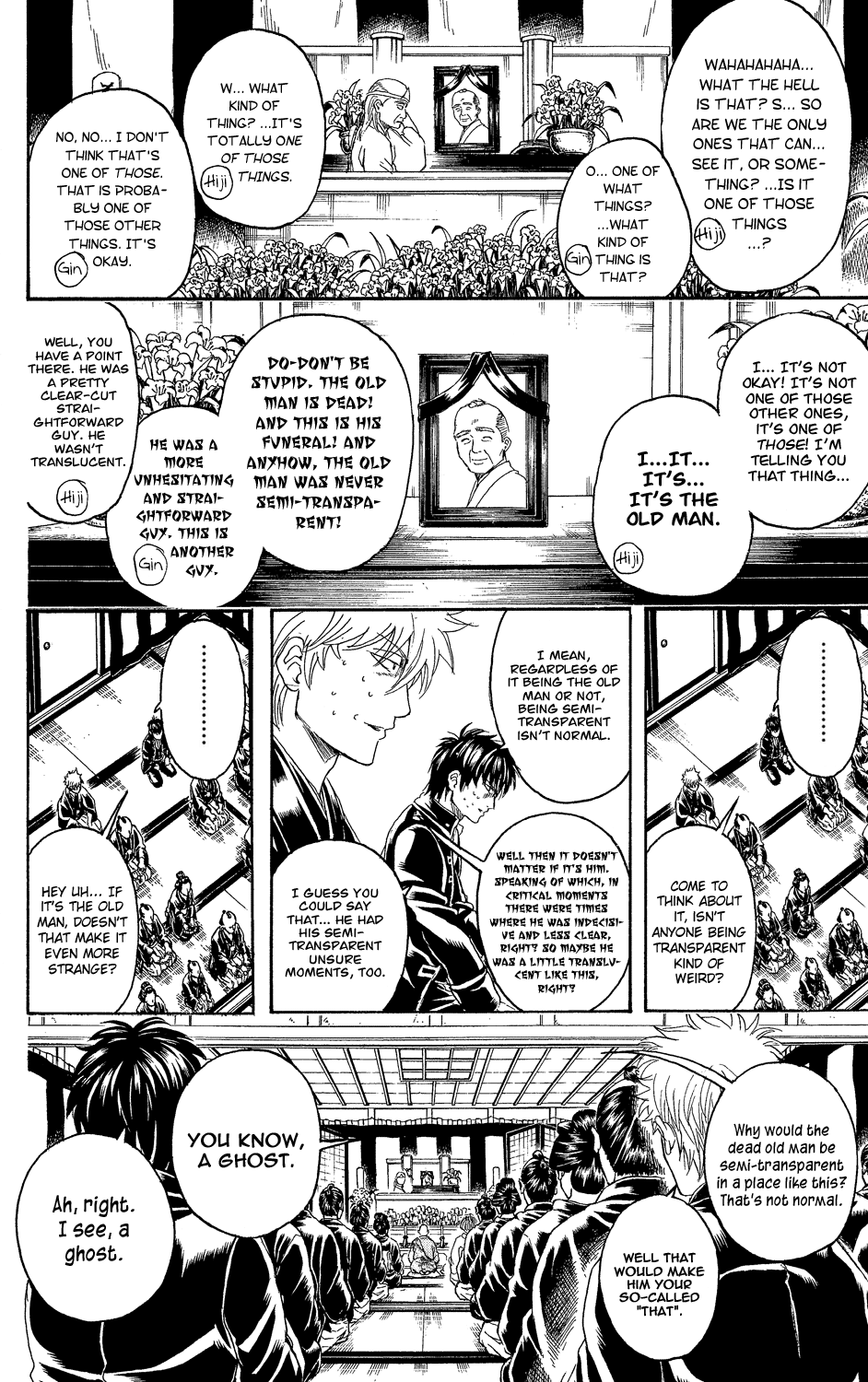 Halaman dari Gintama Chapter 316