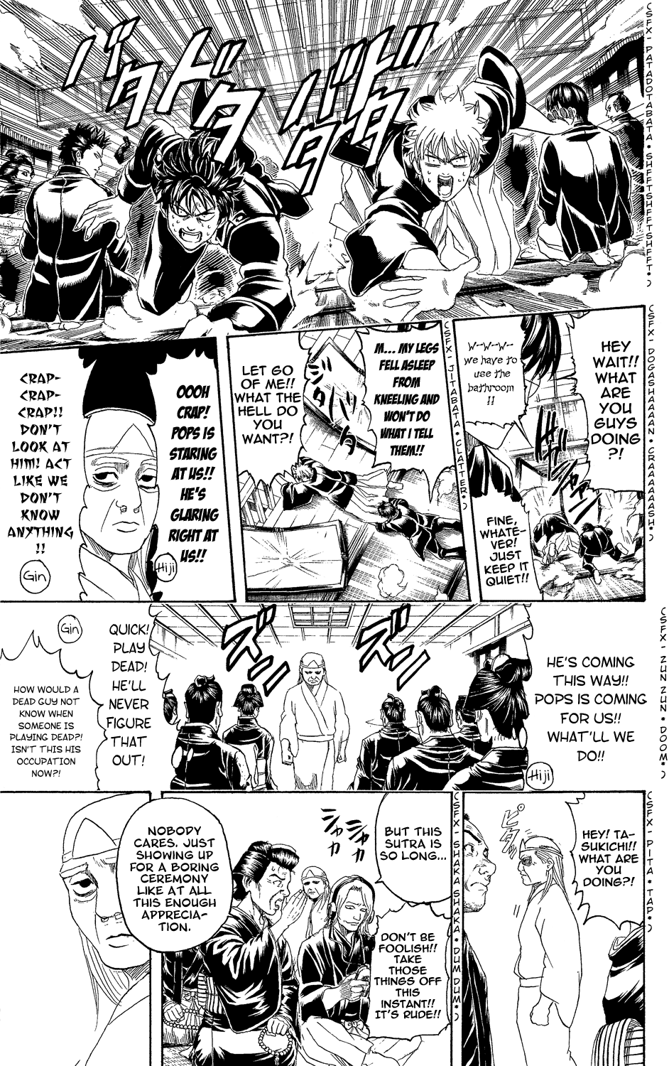 Halaman dari Gintama Chapter 316
