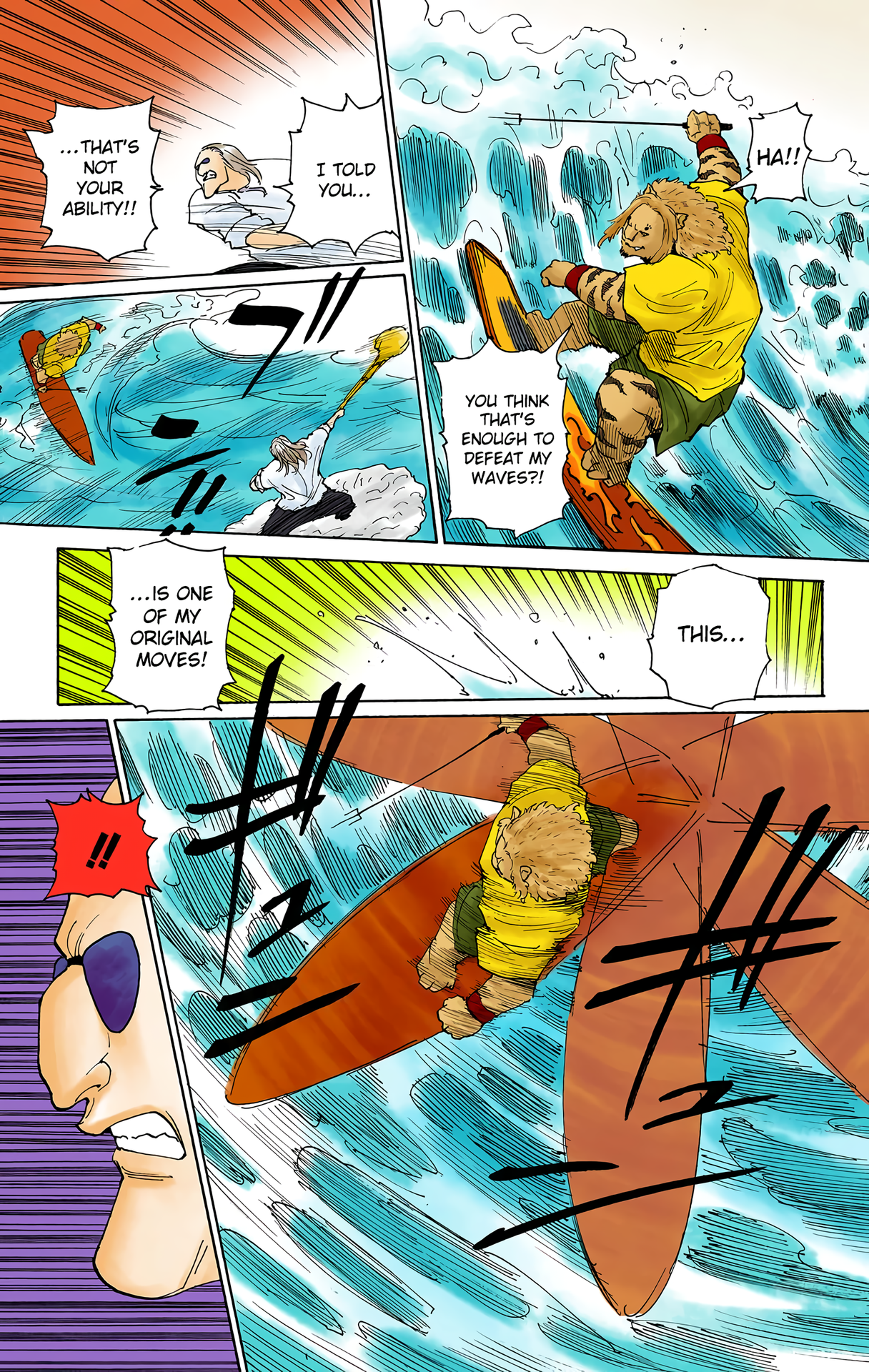 Halaman dari HUNTER x HUNTER (Official Colored) Chapter 253