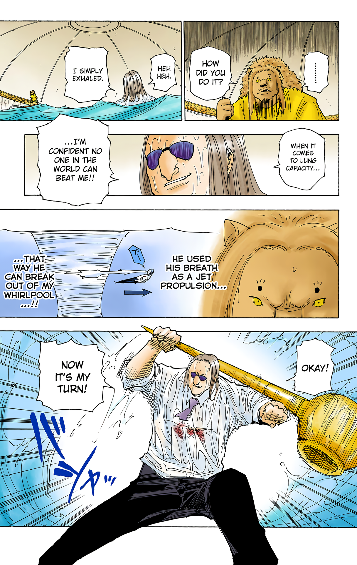 Halaman dari HUNTER x HUNTER (Official Colored) Chapter 253