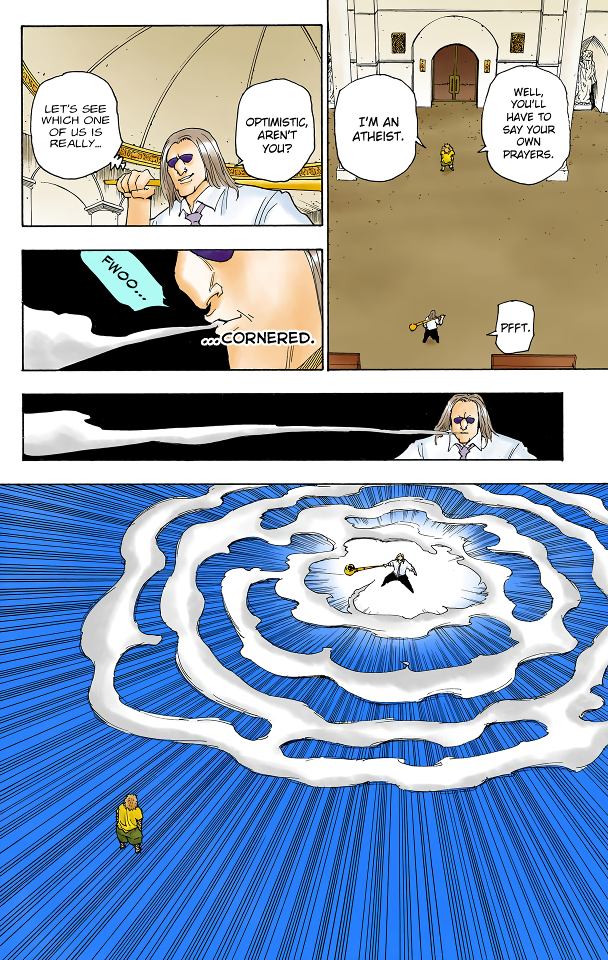 Halaman dari HUNTER x HUNTER (Official Colored) Chapter 253