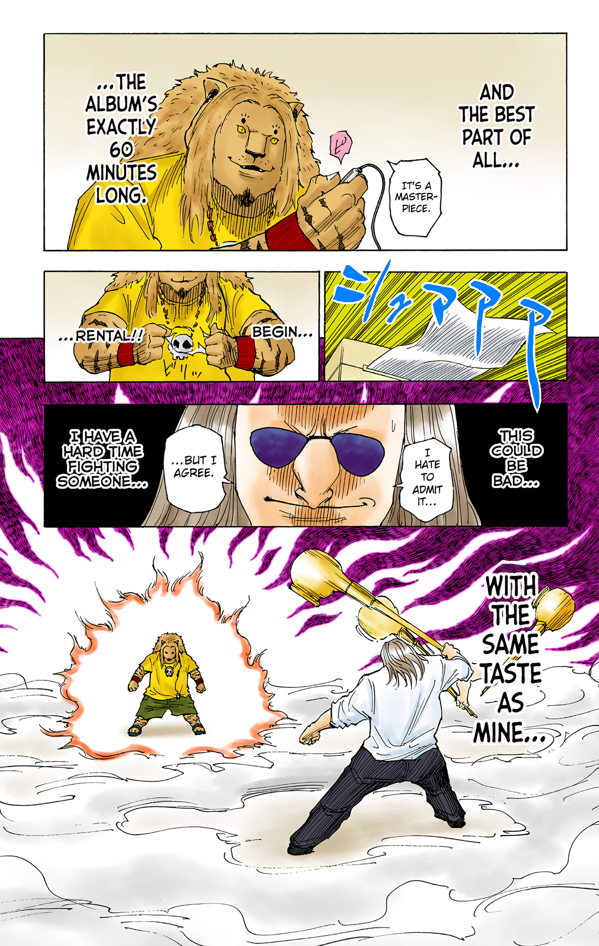 Halaman dari HUNTER x HUNTER (Official Colored) Chapter 253