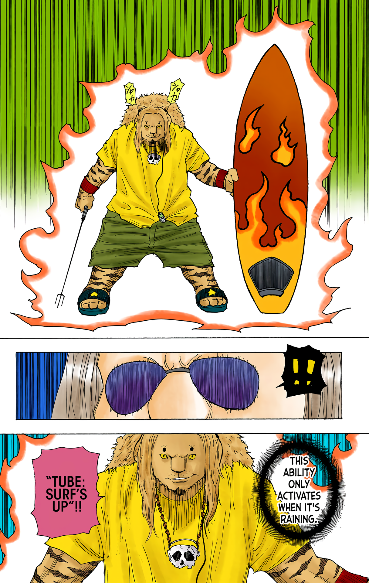 Halaman dari HUNTER x HUNTER (Official Colored) Chapter 253
