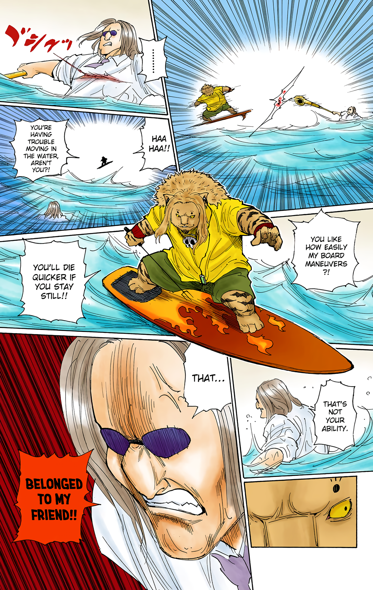 Halaman dari HUNTER x HUNTER (Official Colored) Chapter 253