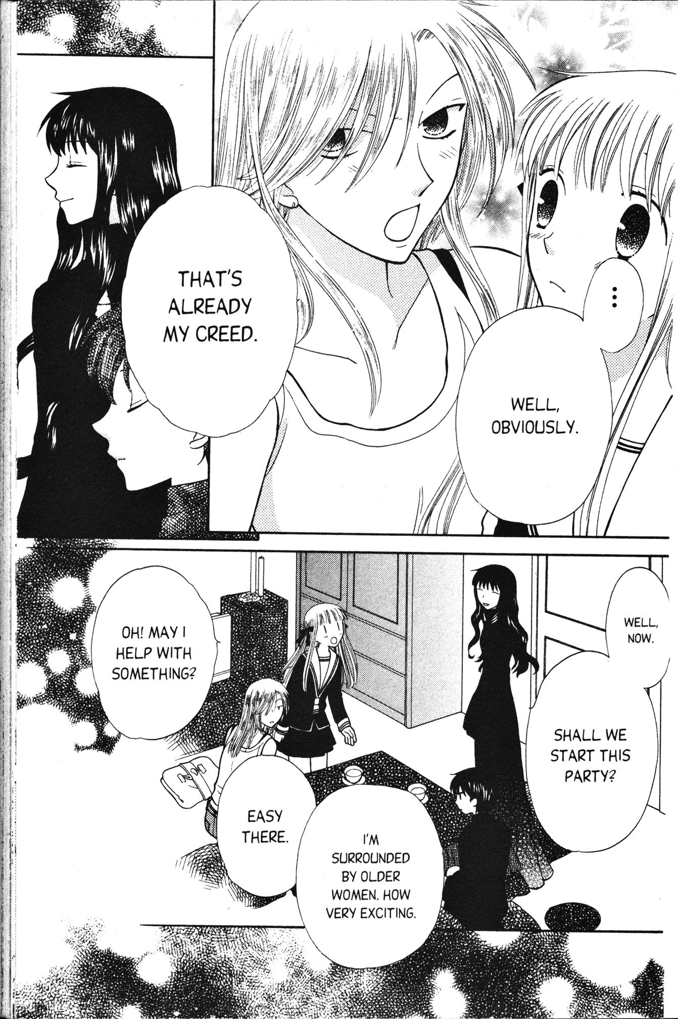 Halaman dari Fruits Basket Chapter 99