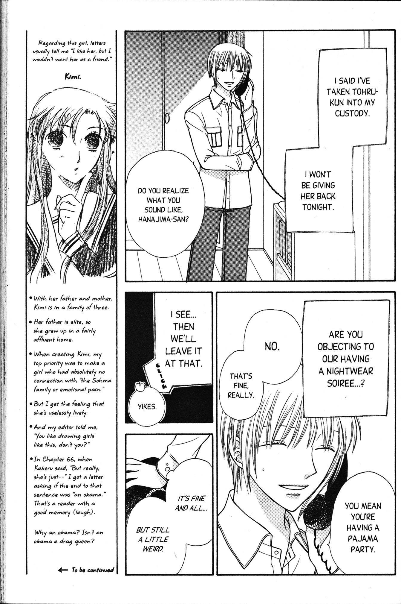 Halaman dari Fruits Basket Chapter 99