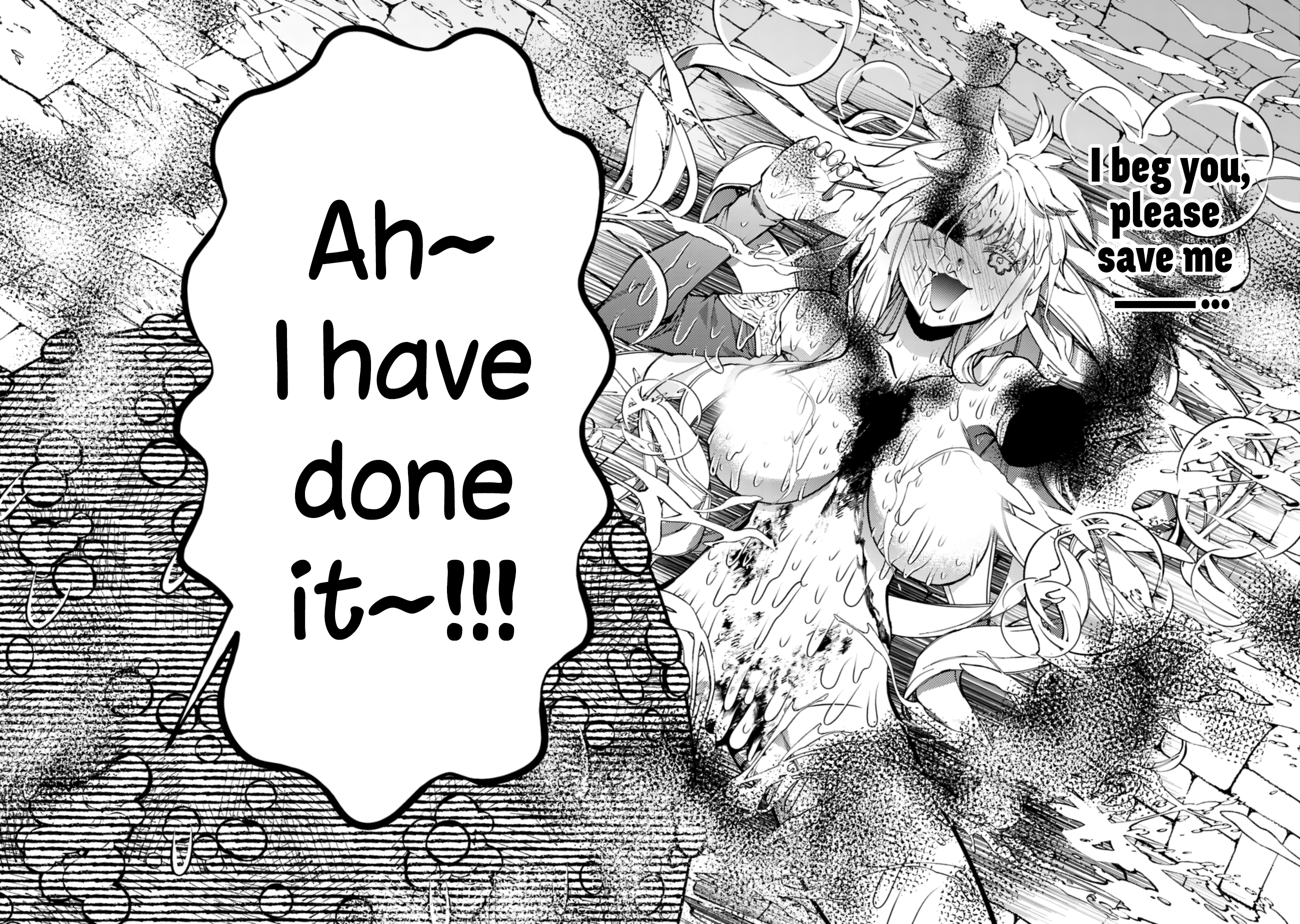 Halaman dari Fukushuu o Koinegau Saikyou Yuusha wa, Yami no Chikara de Senmetsu Musou Suru Chapter 84