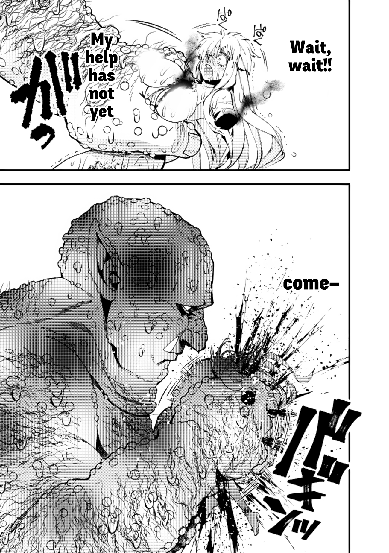 Halaman dari Fukushuu o Koinegau Saikyou Yuusha wa, Yami no Chikara de Senmetsu Musou Suru Chapter 84