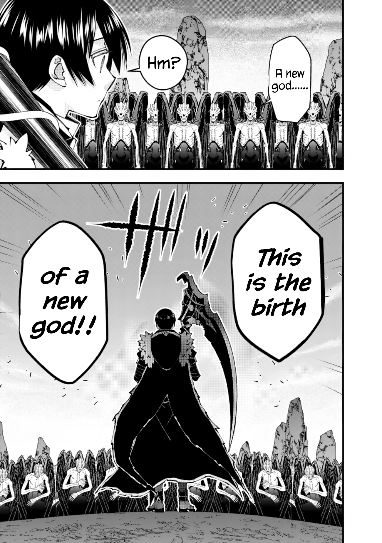 Halaman dari Fukushuu o Koinegau Saikyou Yuusha wa, Yami no Chikara de Senmetsu Musou Suru Chapter 84