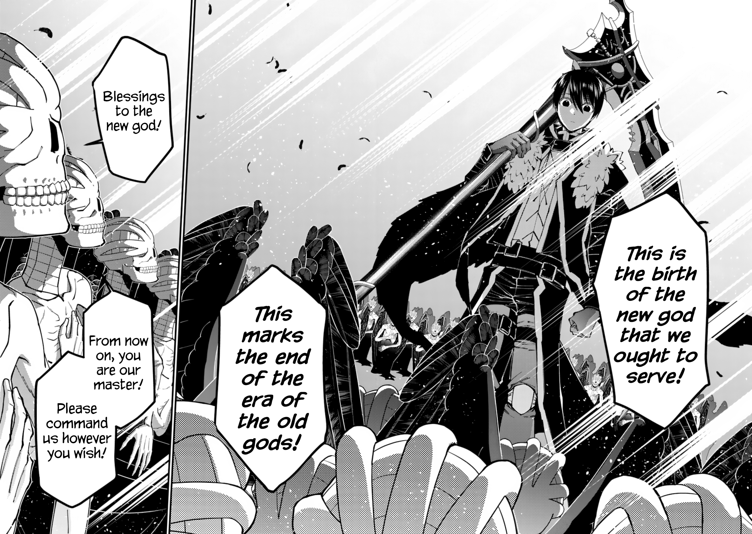 Halaman dari Fukushuu o Koinegau Saikyou Yuusha wa, Yami no Chikara de Senmetsu Musou Suru Chapter 84