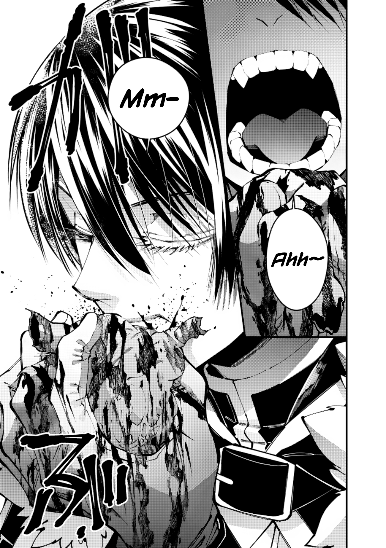 Halaman dari Fukushuu o Koinegau Saikyou Yuusha wa, Yami no Chikara de Senmetsu Musou Suru Chapter 84