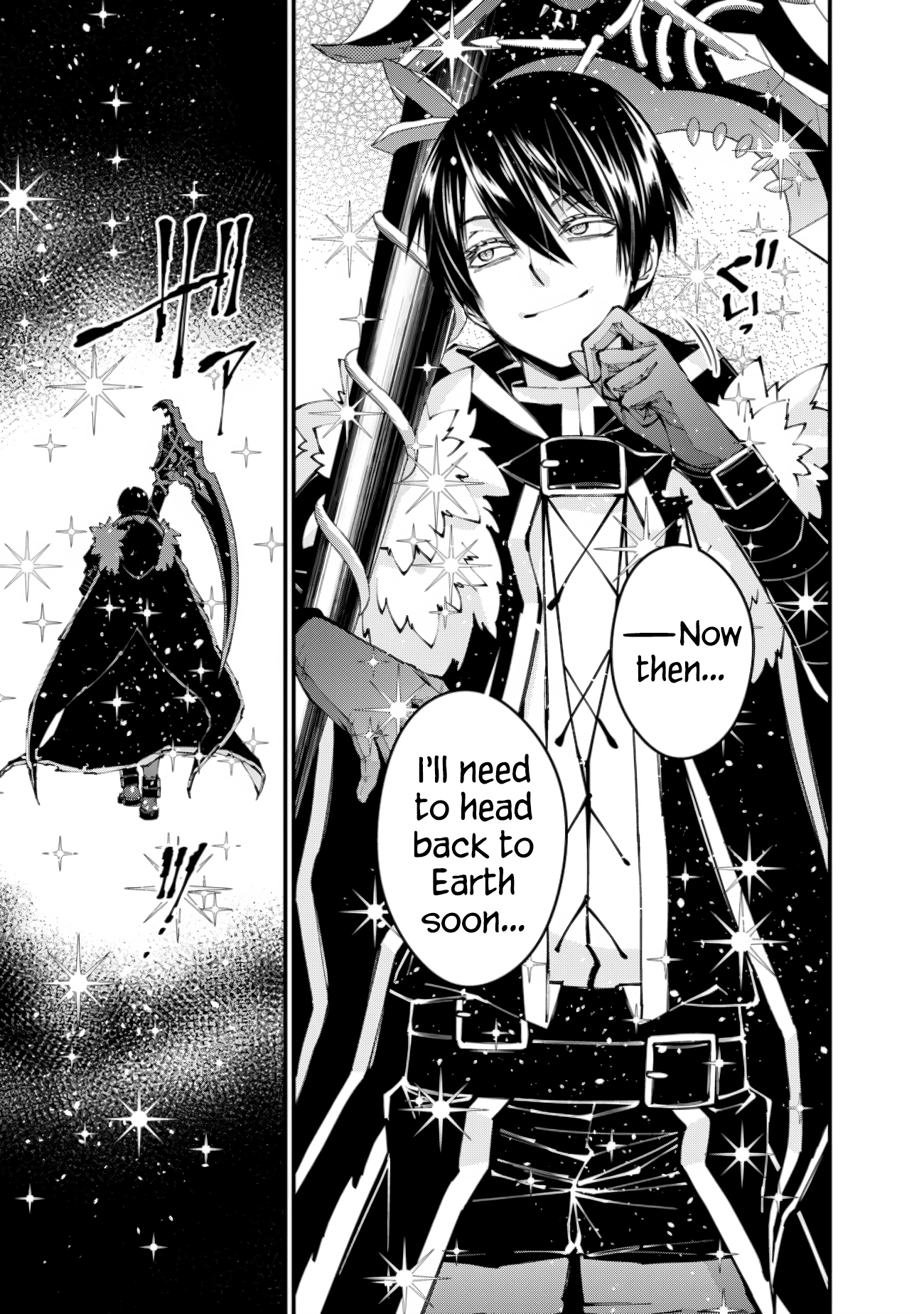 Halaman dari Fukushuu o Koinegau Saikyou Yuusha wa, Yami no Chikara de Senmetsu Musou Suru Chapter 84