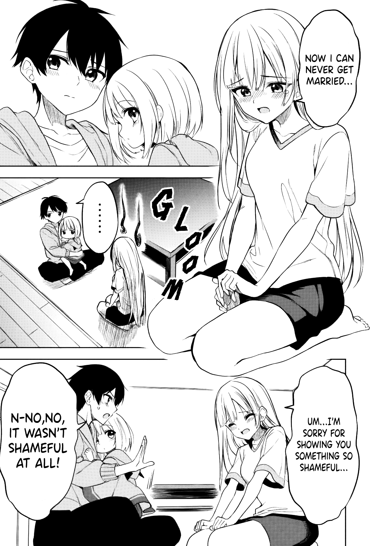 Halaman dari Maigo ni Natteita Youjo wo Tasuketara, Otonari ni Sumu Bishoujo Ryuugakusei ga Ie ni Asobi ni Kuru You ni Natta Ken ni Tsuite Chapter 13