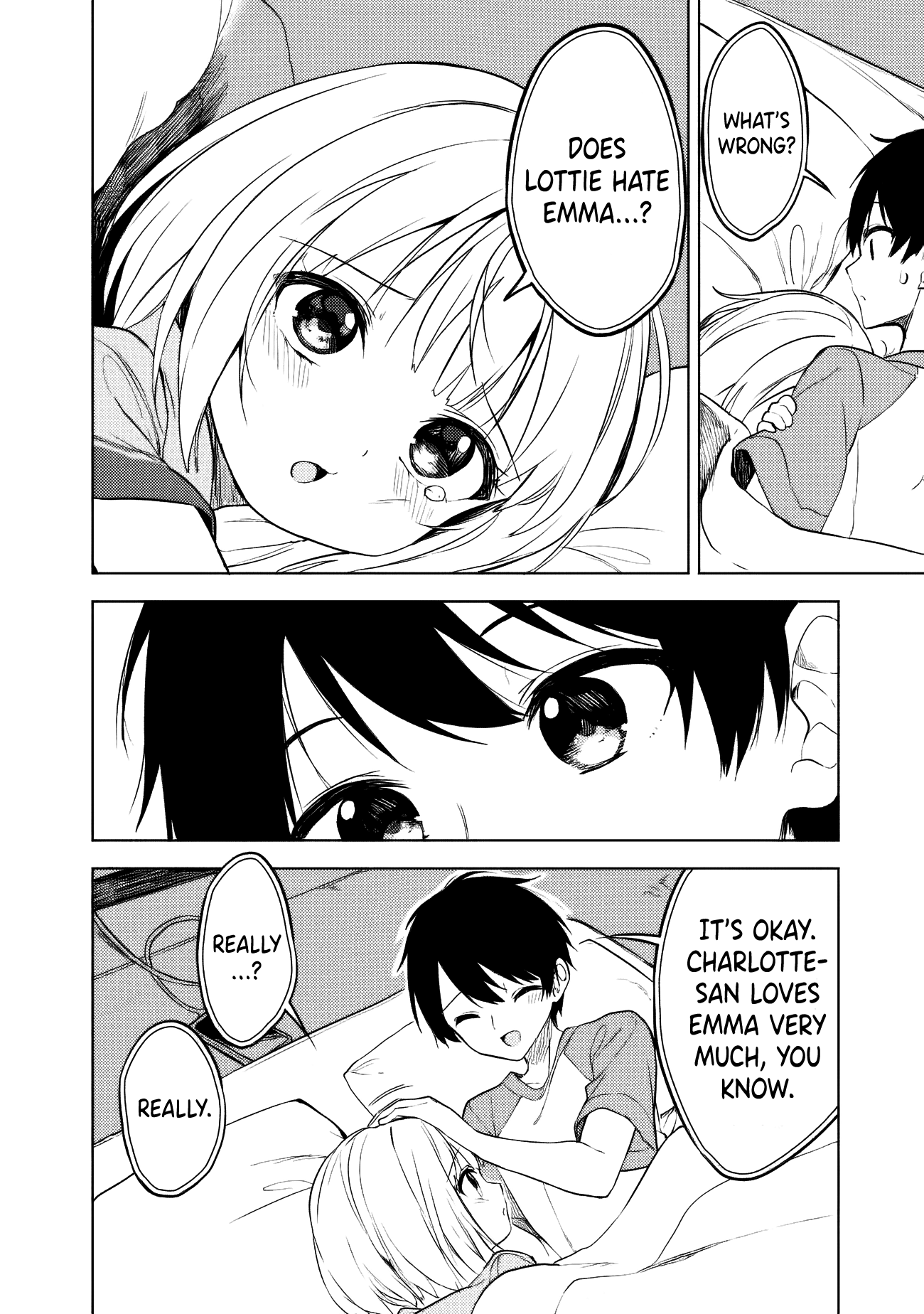 Halaman dari Maigo ni Natteita Youjo wo Tasuketara, Otonari ni Sumu Bishoujo Ryuugakusei ga Ie ni Asobi ni Kuru You ni Natta Ken ni Tsuite Chapter 13