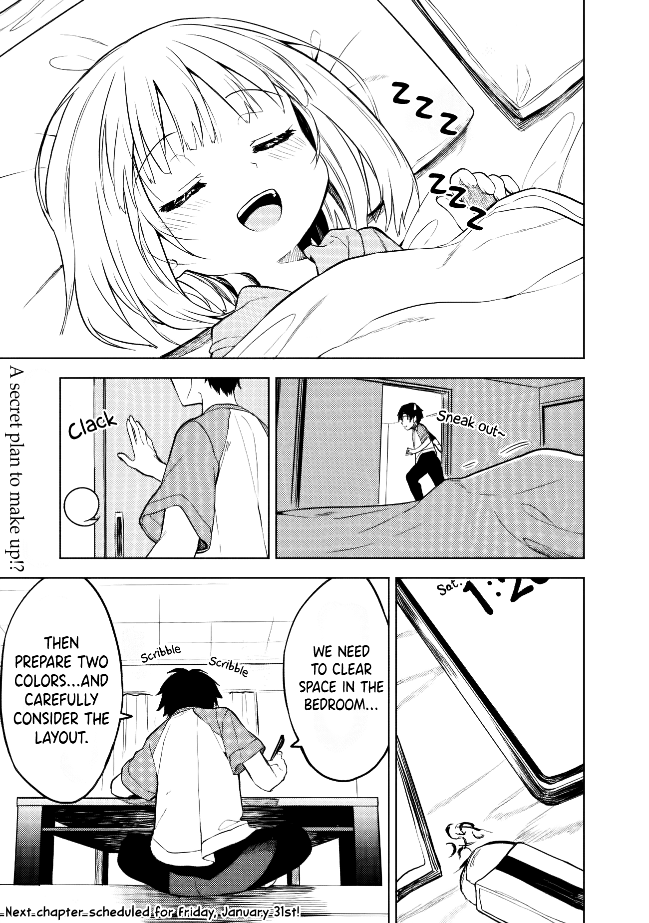 Halaman dari Maigo ni Natteita Youjo wo Tasuketara, Otonari ni Sumu Bishoujo Ryuugakusei ga Ie ni Asobi ni Kuru You ni Natta Ken ni Tsuite Chapter 13