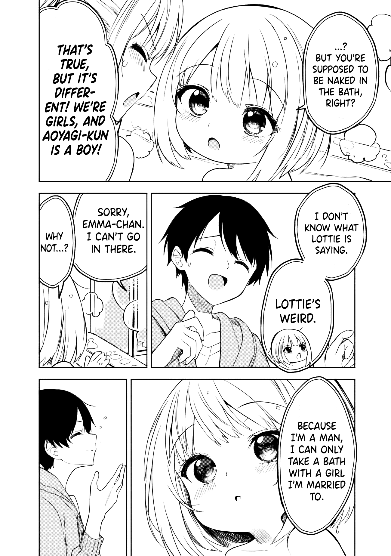 Halaman dari Maigo ni Natteita Youjo wo Tasuketara, Otonari ni Sumu Bishoujo Ryuugakusei ga Ie ni Asobi ni Kuru You ni Natta Ken ni Tsuite Chapter 13