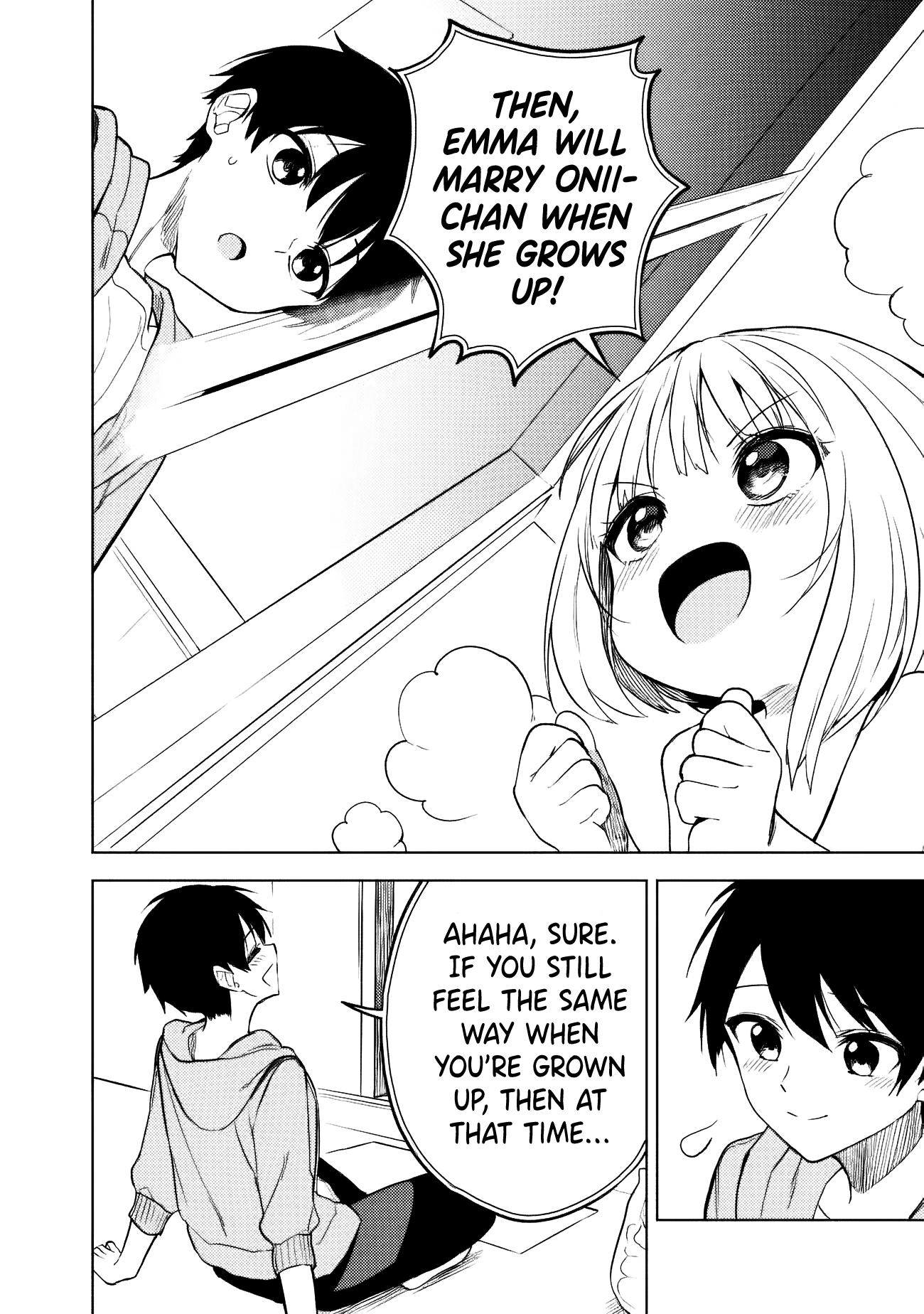 Halaman dari Maigo ni Natteita Youjo wo Tasuketara, Otonari ni Sumu Bishoujo Ryuugakusei ga Ie ni Asobi ni Kuru You ni Natta Ken ni Tsuite Chapter 13