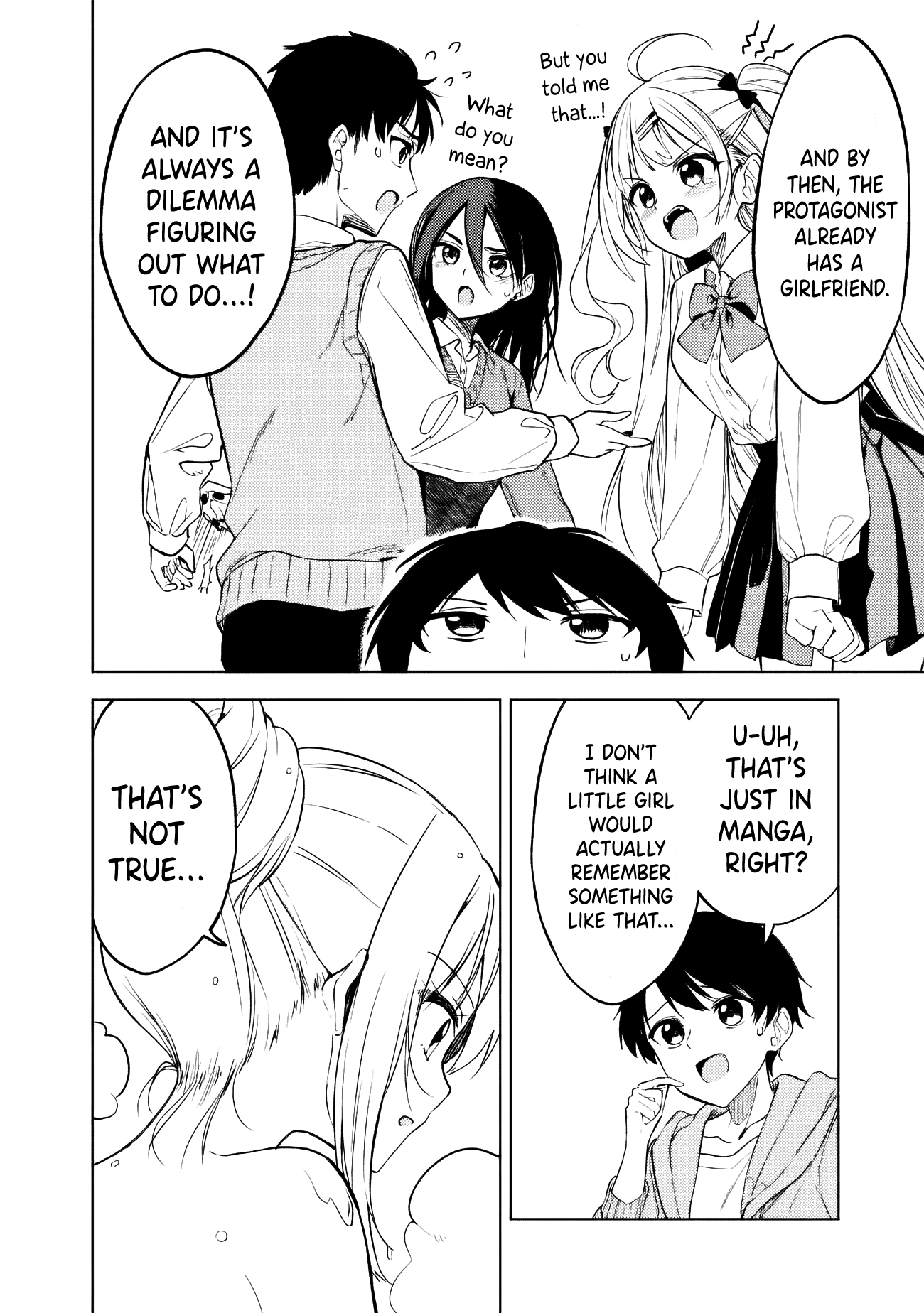 Halaman dari Maigo ni Natteita Youjo wo Tasuketara, Otonari ni Sumu Bishoujo Ryuugakusei ga Ie ni Asobi ni Kuru You ni Natta Ken ni Tsuite Chapter 13