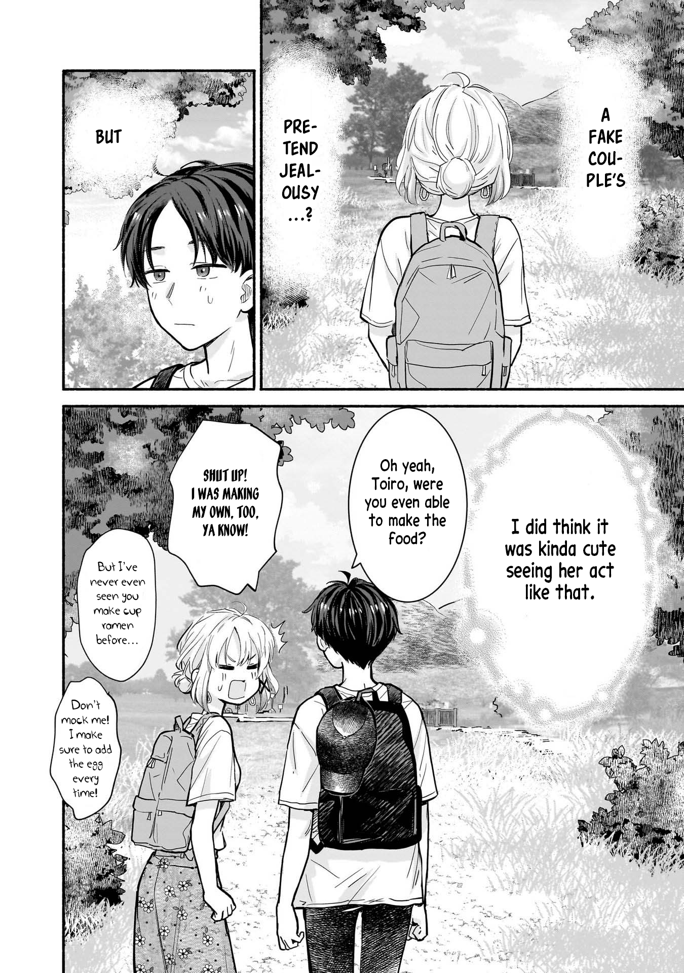 Nee, Mou Isso Tsukiacchau? Osananajimi no Bishoujo ni Tanomarete, Kamofura Kareshi Hajimemashita Chapter 21 Page 22