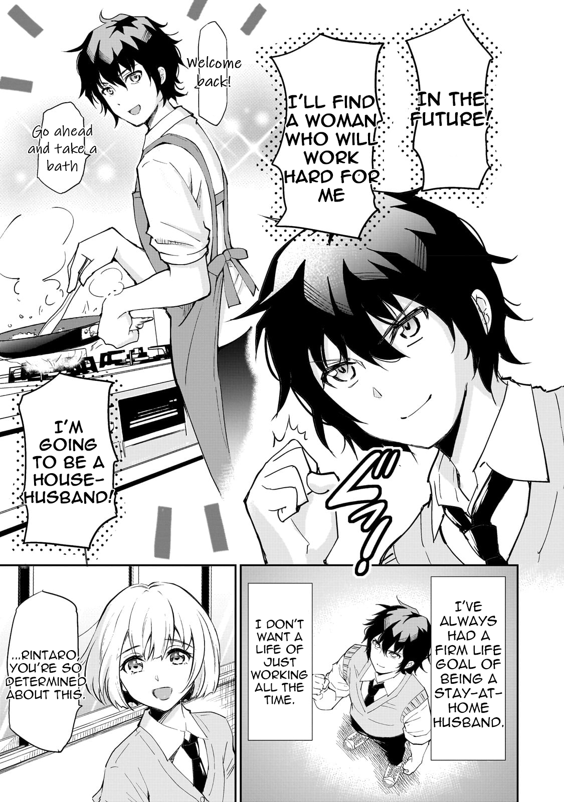 Isshou Hatarakitakunai Ore ga, Classmate no Daininki Idol ni Natsukaretara Chapter 1 Page 10