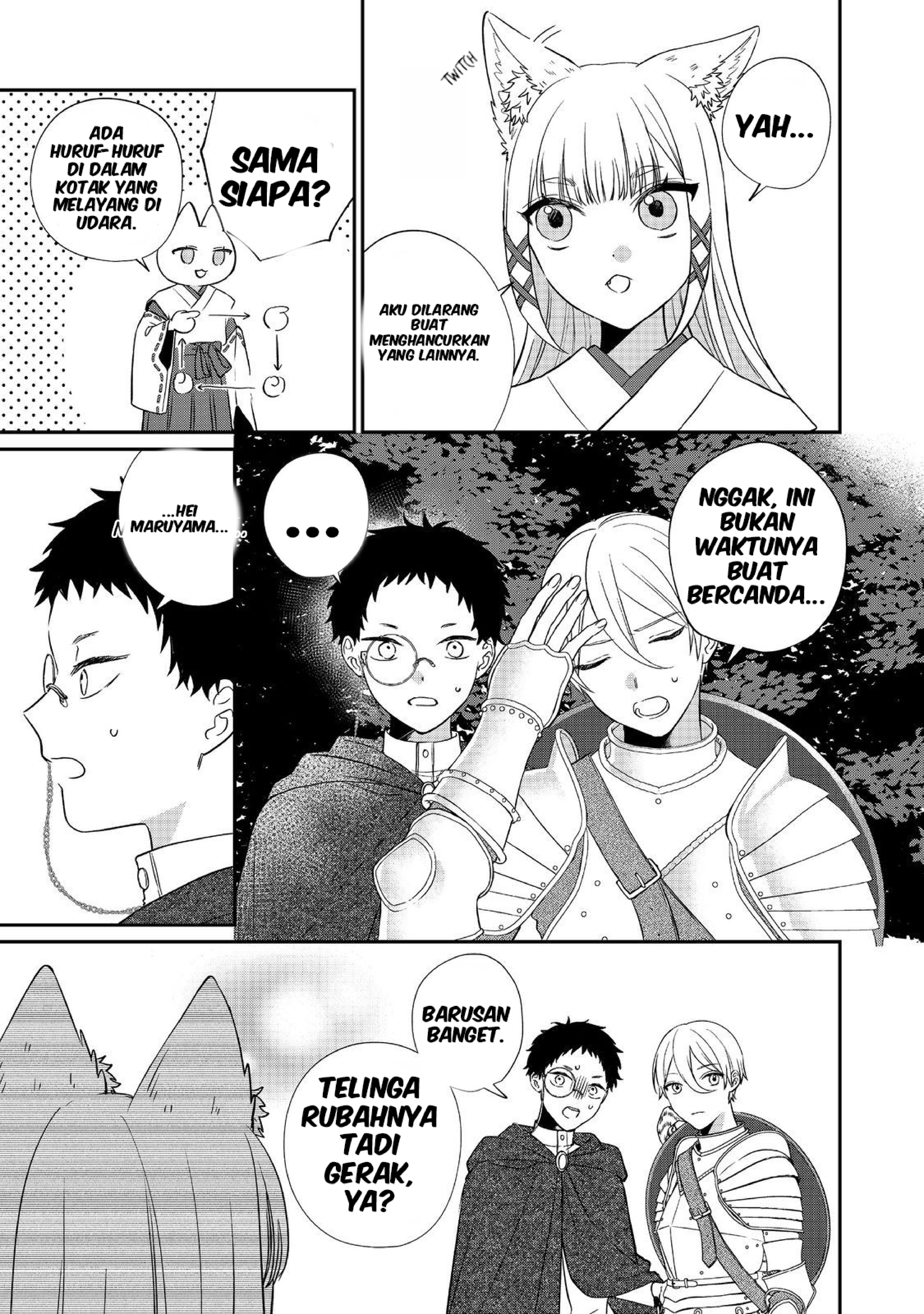 Okitsune-sama ni Onegai! Haison ni Nokotteta Kamisama ga Fantasy-ka shita Gendai Shakai ni Hourikomaretara Saikyou Datta @comic Chapter 1.1 - halaman 5