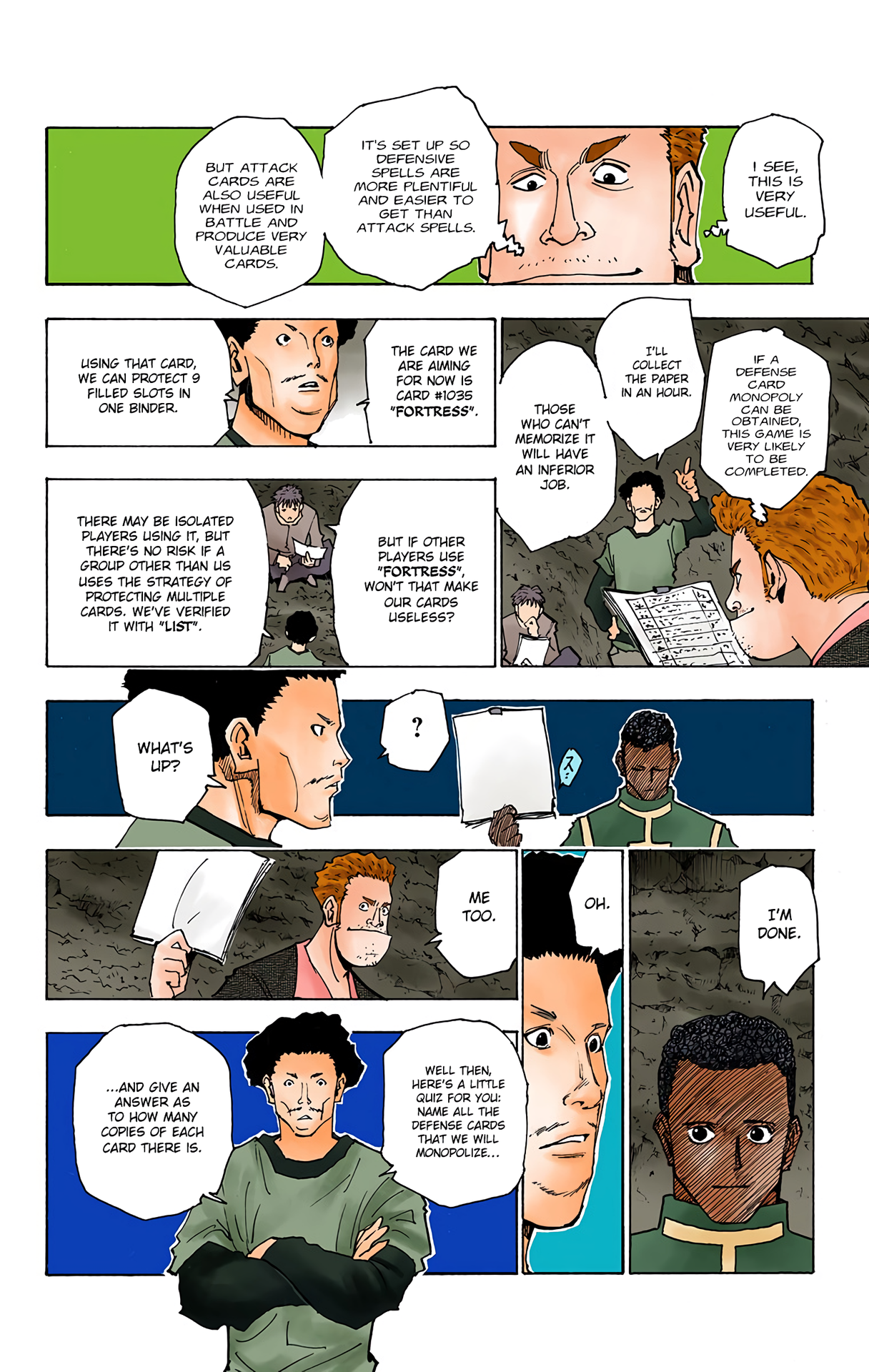 Halaman dari HUNTER x HUNTER (Official Colored) Chapter 132