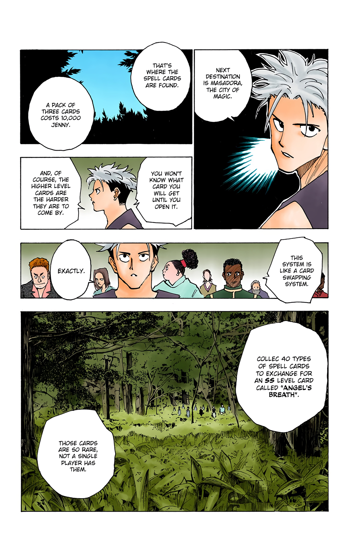 Halaman dari HUNTER x HUNTER (Official Colored) Chapter 132