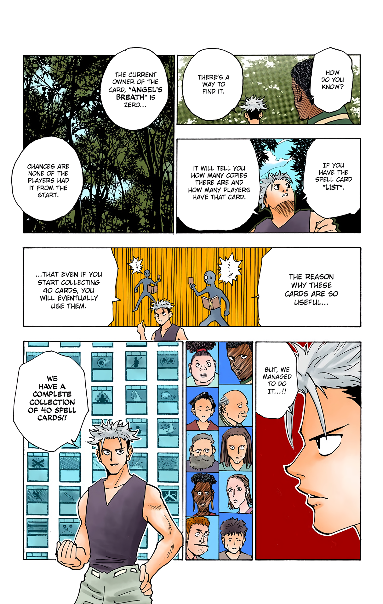 Halaman dari HUNTER x HUNTER (Official Colored) Chapter 132
