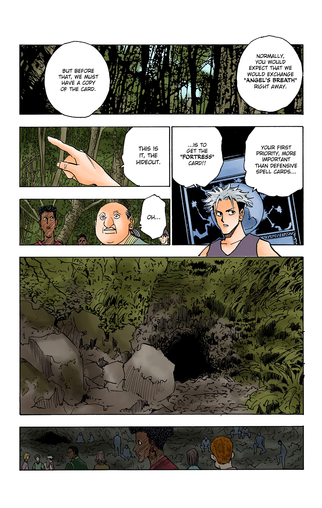 Halaman dari HUNTER x HUNTER (Official Colored) Chapter 132