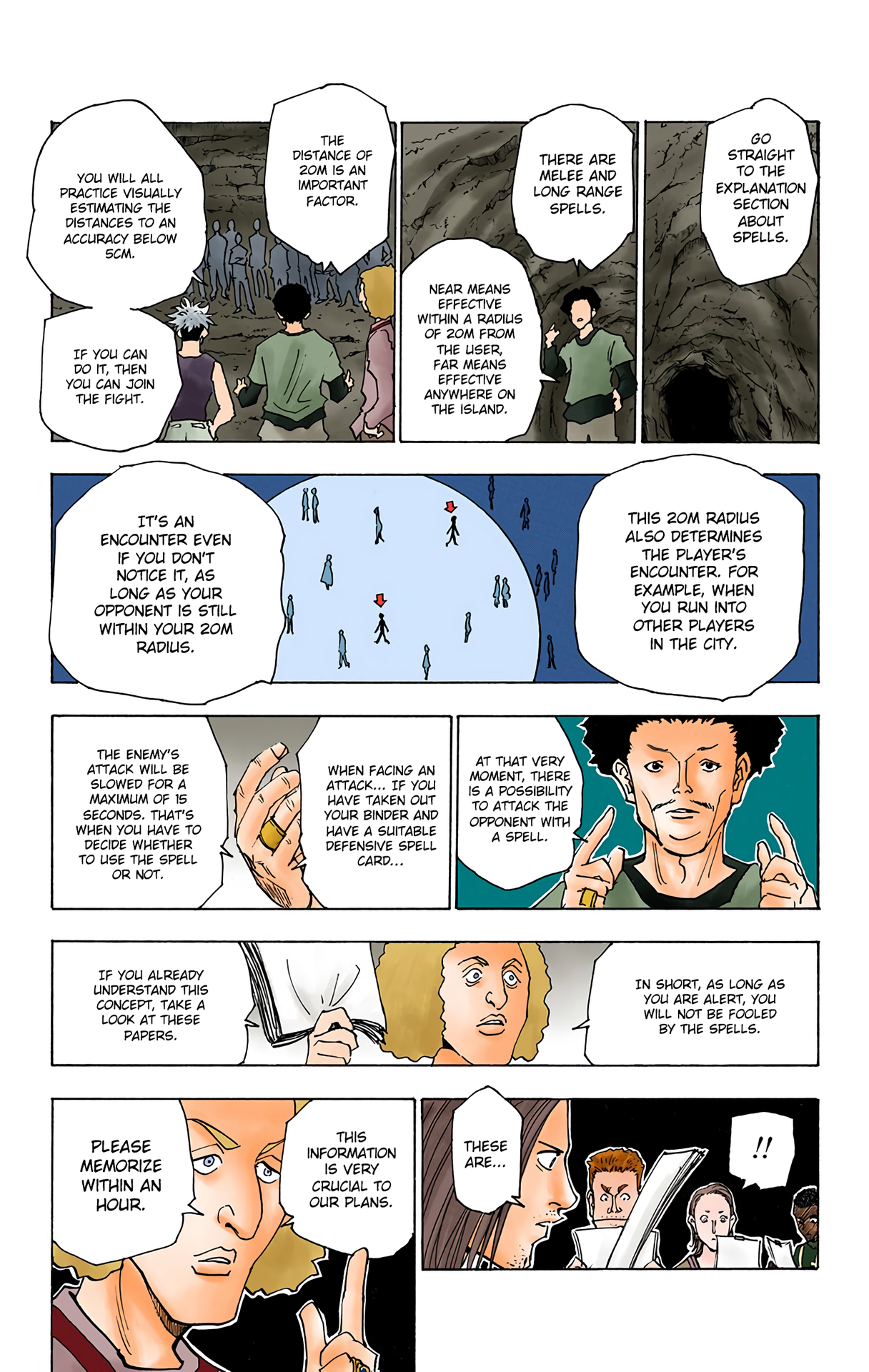 Halaman dari HUNTER x HUNTER (Official Colored) Chapter 132
