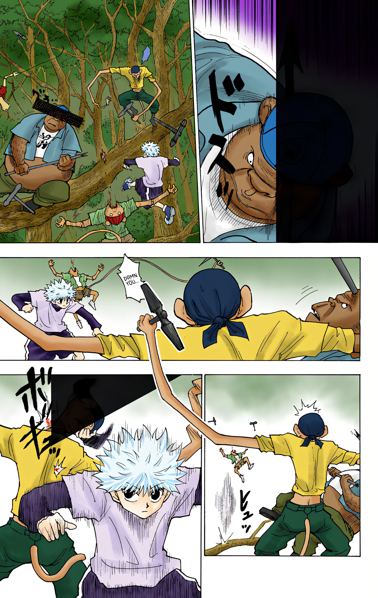 Halaman dari HUNTER x HUNTER (Official Colored) Chapter 236